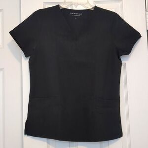 Mandala six pocket scrub top